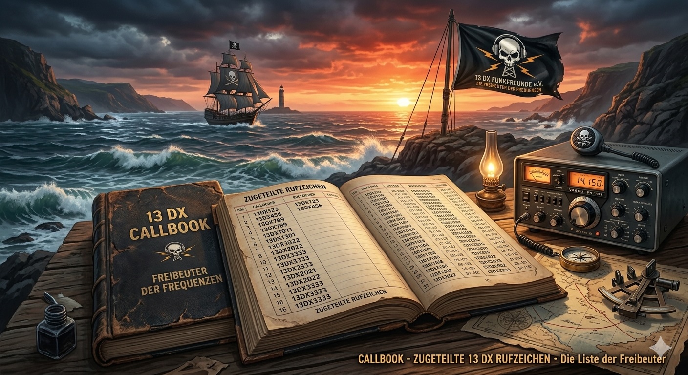 13 DX Callbook